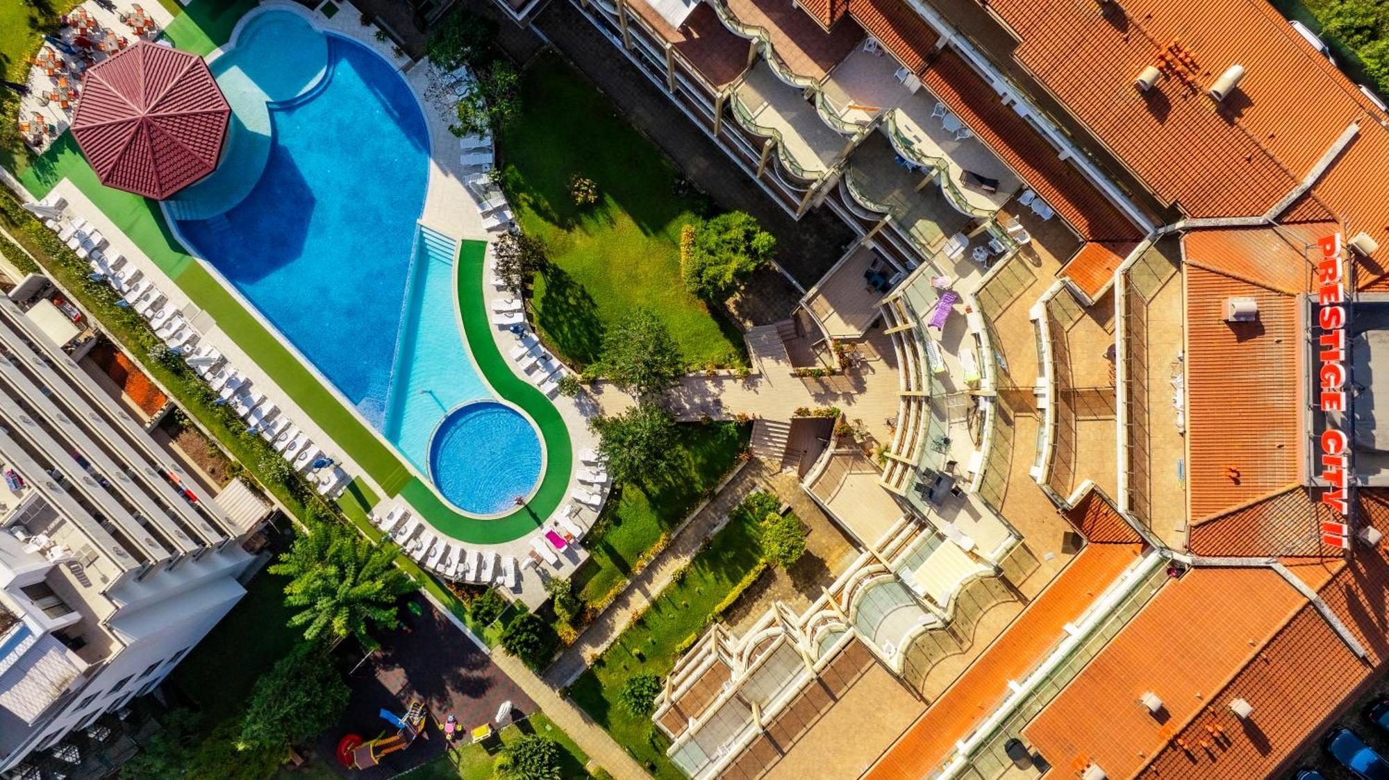 Aparthotel Hotel Prestige City II Primorsko Exteriér fotografie